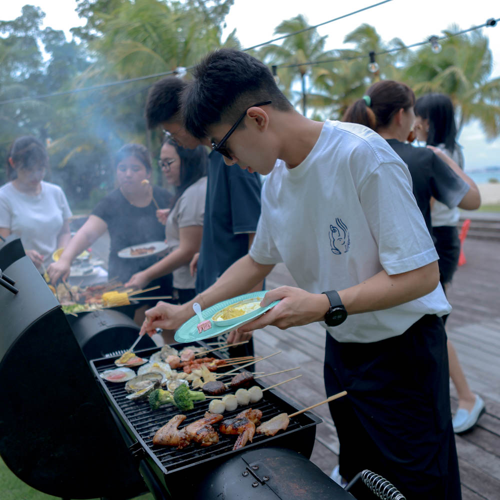 Weight Crafters Slimming Camp BBQ Fun